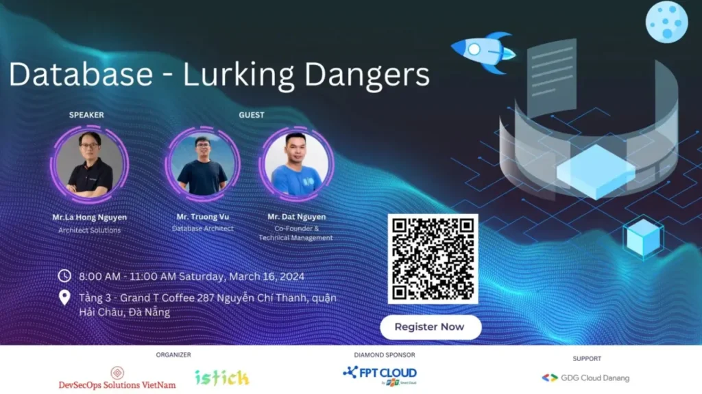 FPT Cloud đồng hành cùng cộng đồng DevSecOps tại Đà Nẵng với sự kiện “Database – Lurking Dangers”
