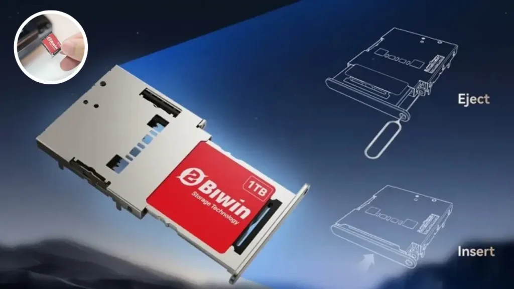 Trung Quốc sắp ra mắt ổ SSD có kích thước siêu nhỏ, lắp đặt như thẻ SIM