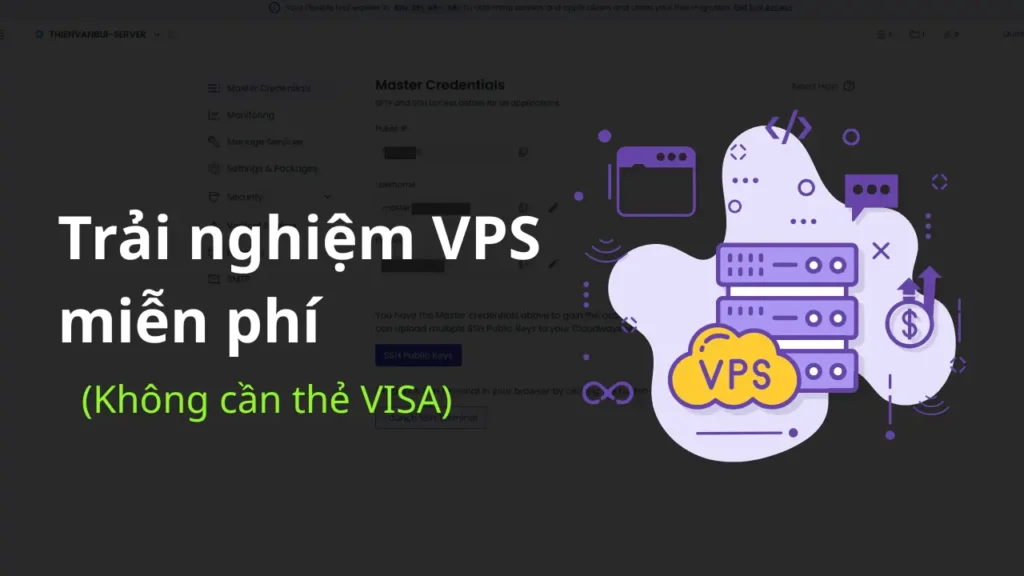 Trải nghiệm VPS miễn phí (Không cần VISA)