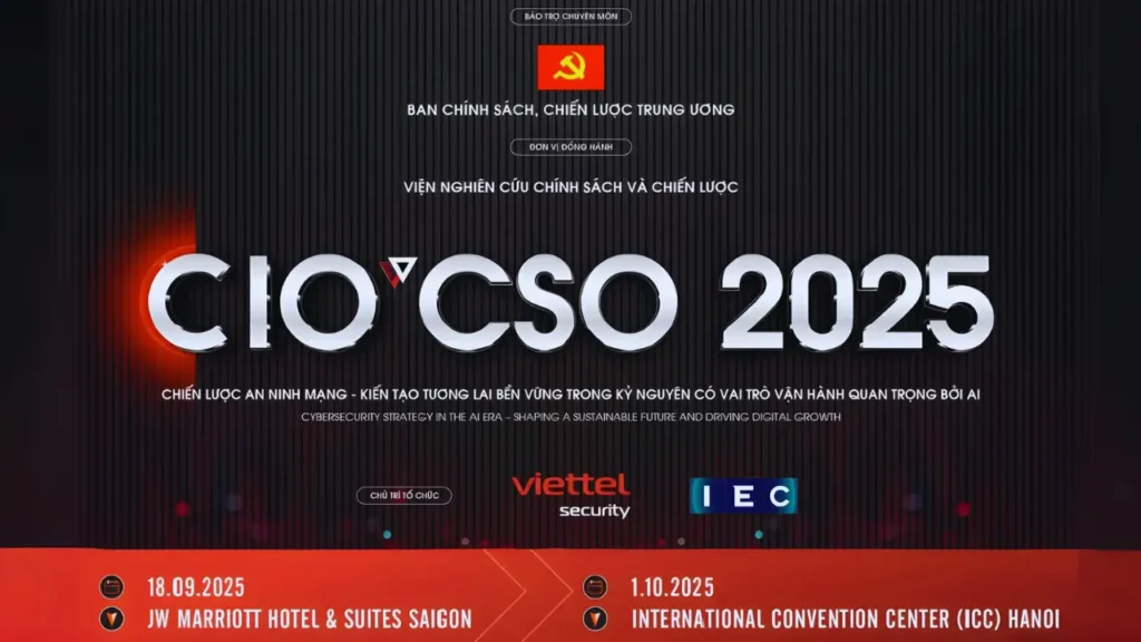 Viettel Cyber Security trình bày chiến lược AI và ra mắt sản phẩm mới tại Hội nghị CIO CSO 2025