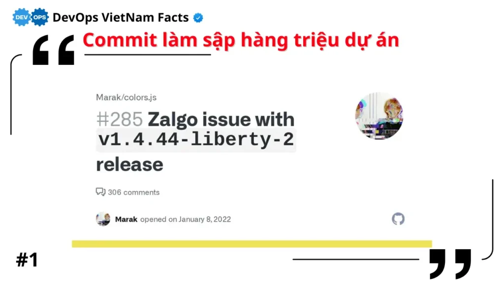 Fact: Một bản update làm hàng triệu dự án Node.js sập