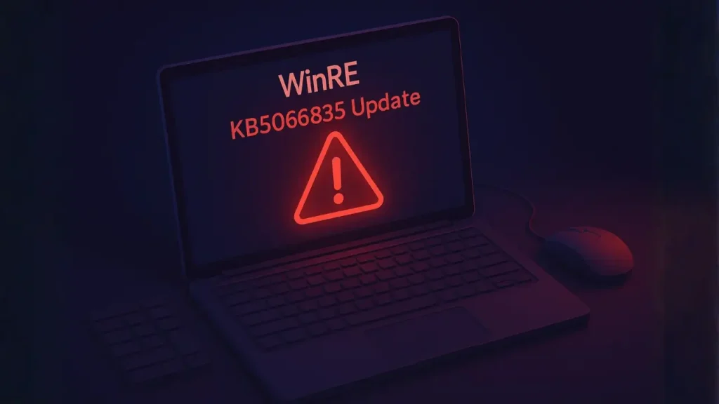Cảnh báo: Bản vá Windows 11 KB5066835 gây tê liệt chuột và bàn phím trong WinRE
