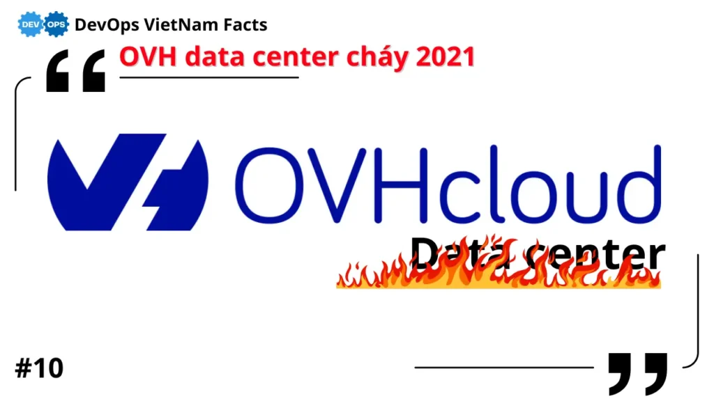 Fact: OVH data center cháy 2021 làm gián đoạn hàng nghìn website châu Âu