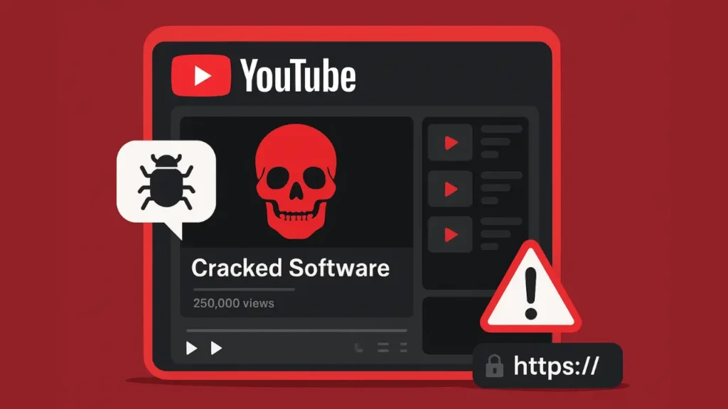 Cảnh báo YouTube Ghost Network: Hơn 3.000 video mạo danh game cheat, phần mềm lậu để phát tán malware