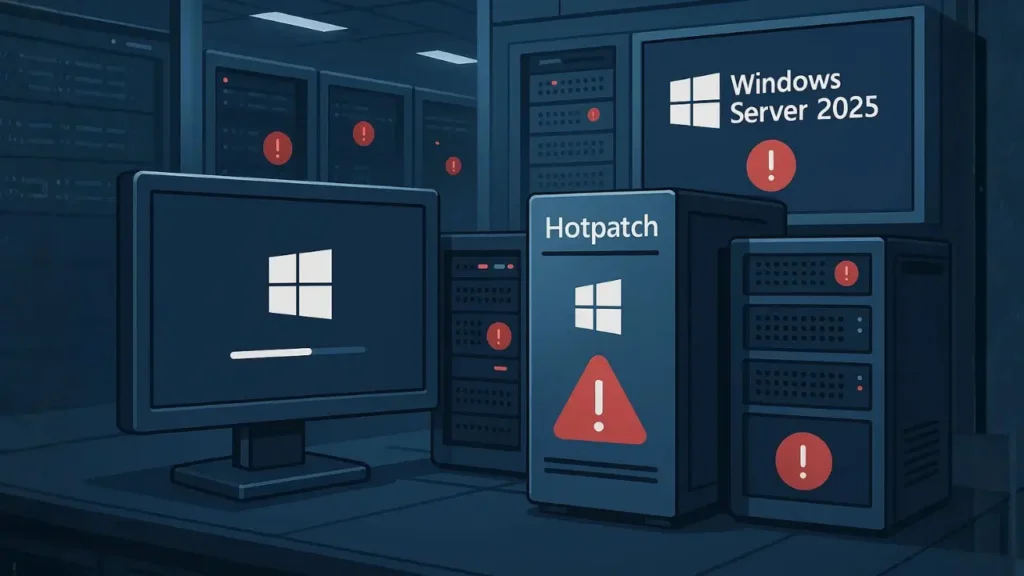 Lỗi cập nhật WSUS của Microsoft khiến tính năng Hotpatch trên Windows Server 2025 gặp sự cố