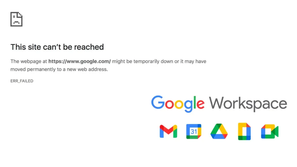 Google sập? Google xác nhận lỗi dịch vụ Workspace trên toàn cầu