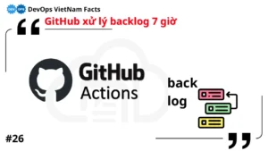 Fact: GitHub Actions xử lý sự cố backlog kéo dài hơn 7 giờ vào đầu năm 2023