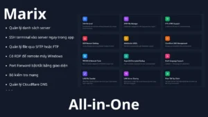 Marix: Ứng dụng all-in-one cho quản lý server