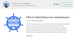 Chia sẻ lộ trình thực tế chinh phục chứng chỉ CKA (Certified Kubernetes Administrator)