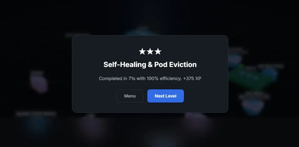 Hoàn thành Level 5 Self-Healing & Pod Eviction