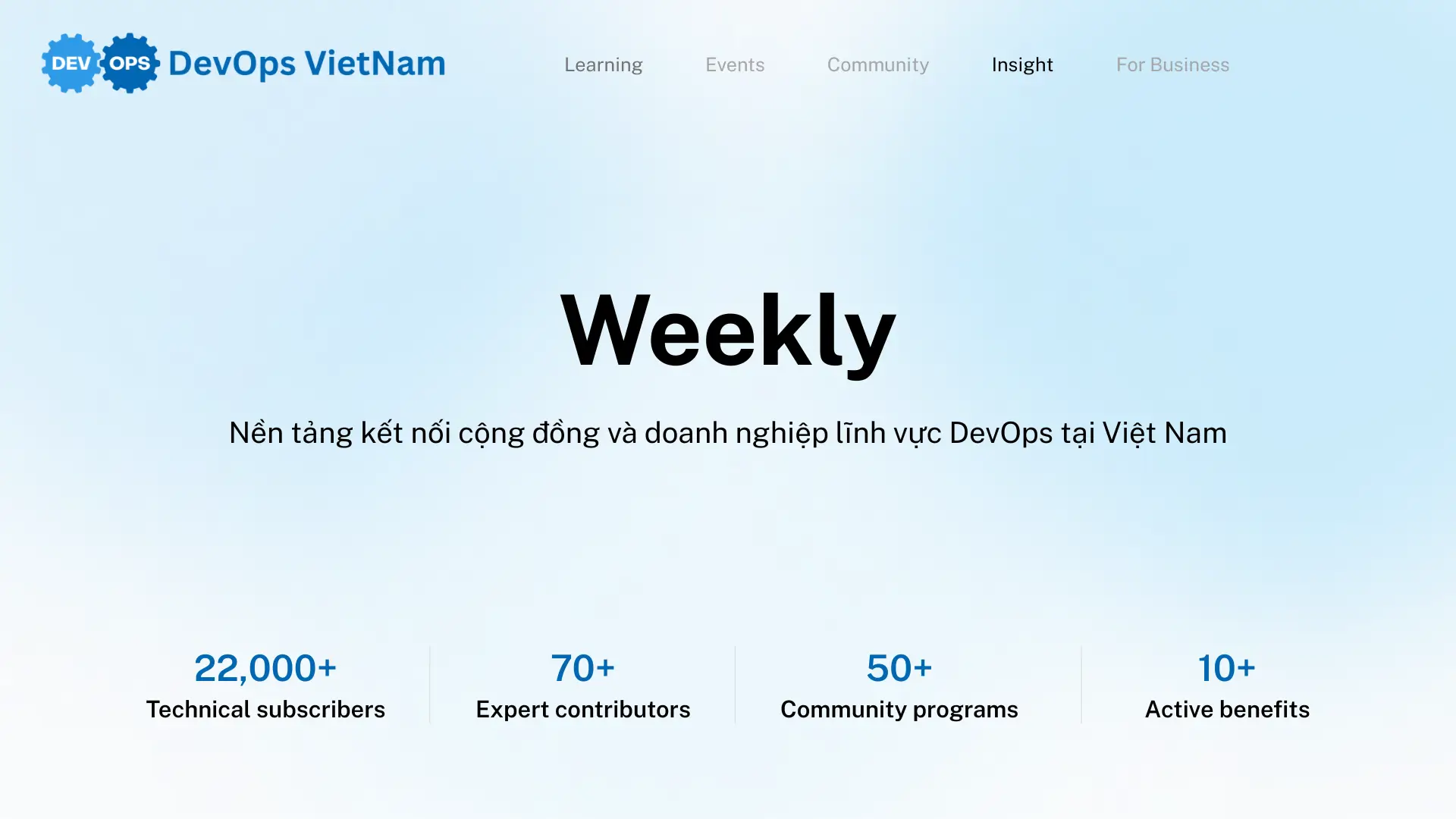 DevOps VietNam Weekly