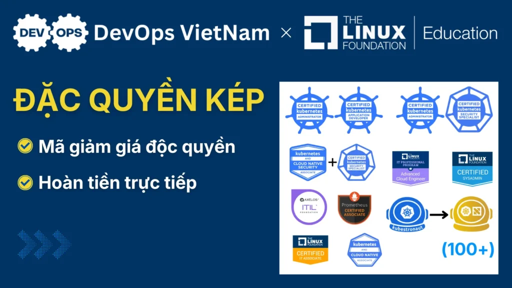 DevOps VietNam x Linux Foundation: Đặc quyền kép